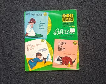 Ninne nanne 3 su 1 della Little Golden Records degli anni '50, 45 giri.