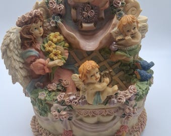 Angels Water Fountain Treasures Musical
