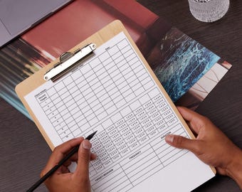 Digital Behavior Data Collection Sheet: ABA Data Tracker for RBTs (Printable & Customizable)