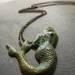I Must be a Mermaid Vintage Necklace