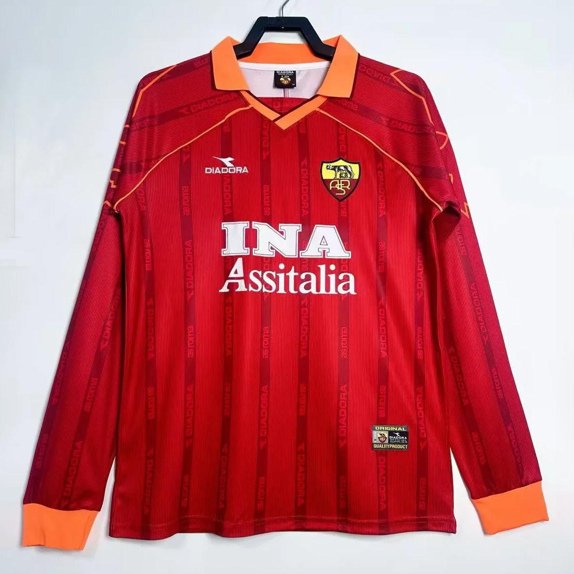 ASローマ　ヴィンテージシャツ As roma vintage jersey - Etsy 日本