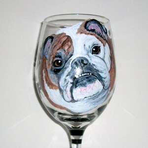 Pet Portrait Custom Wine Glass One 20 Oz. Wine Glass Pets - Etsy