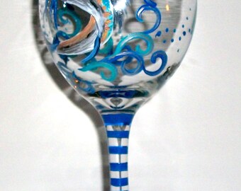8 oz blue tumblers mexico MAREY Hand blown Drinking Glasses Artisan Crafted | Mexico