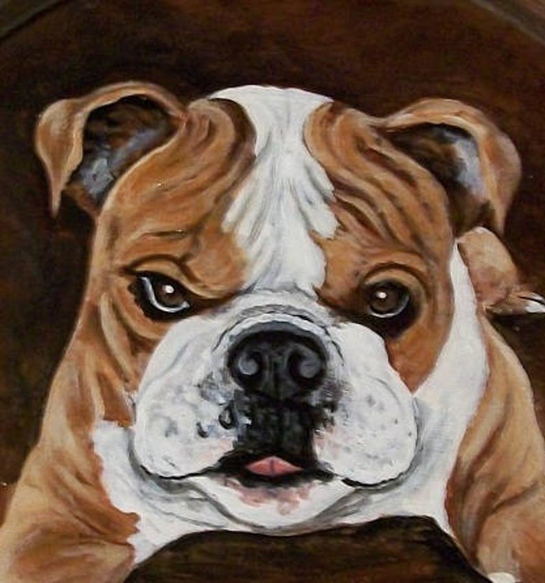 Custom Pet Portraits 12 x 12 Portrait of Your Dog or Cat or Horse Pet Lover Pets Portrait Personalized Hand Painted Pet Memorial