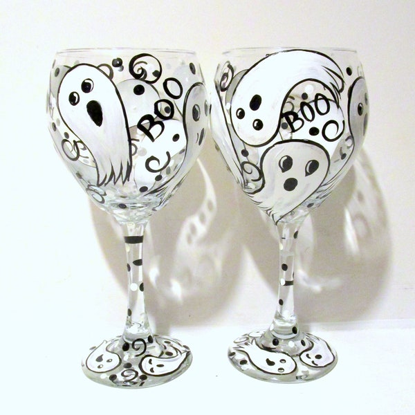 Halloween Glassware Etsy