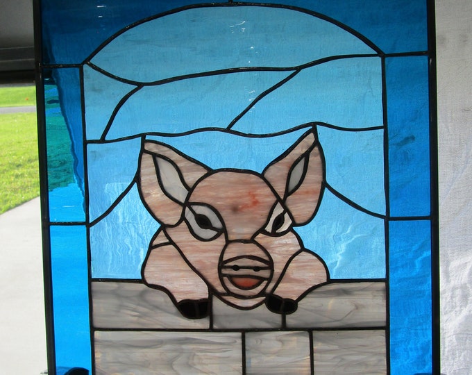 Custom Order-Pig Head Panel