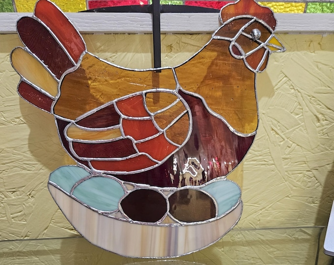 CUSTOM-Stained Glass Windchime