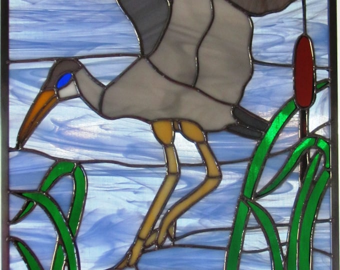 CUSTOM ORDER ONLY-Heron at Sunset