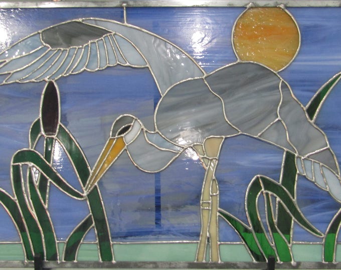 CUSTOM-Heron at Sunrise