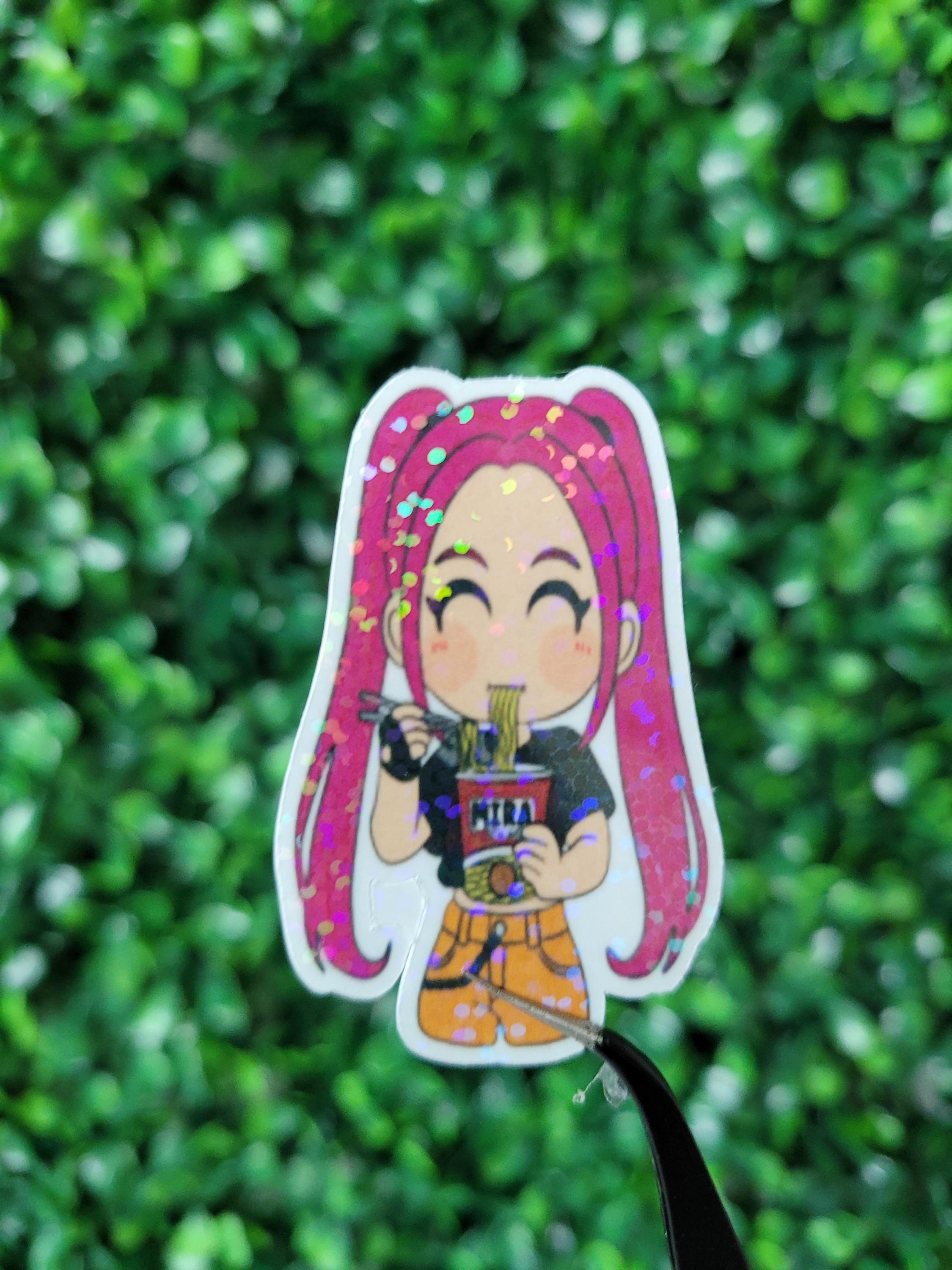 Kpop Demon Hunters Birthday Decorations Huntrix Rumi , Mira And Zoey ...