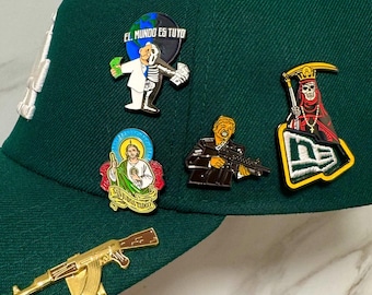 Spille per cappelli BELIKO TRAKAS del Messico per tutti i cappelli/snapback/berretti aderenti