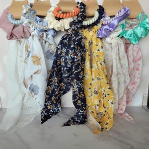 Hair Scarf Scrunchie Bundle