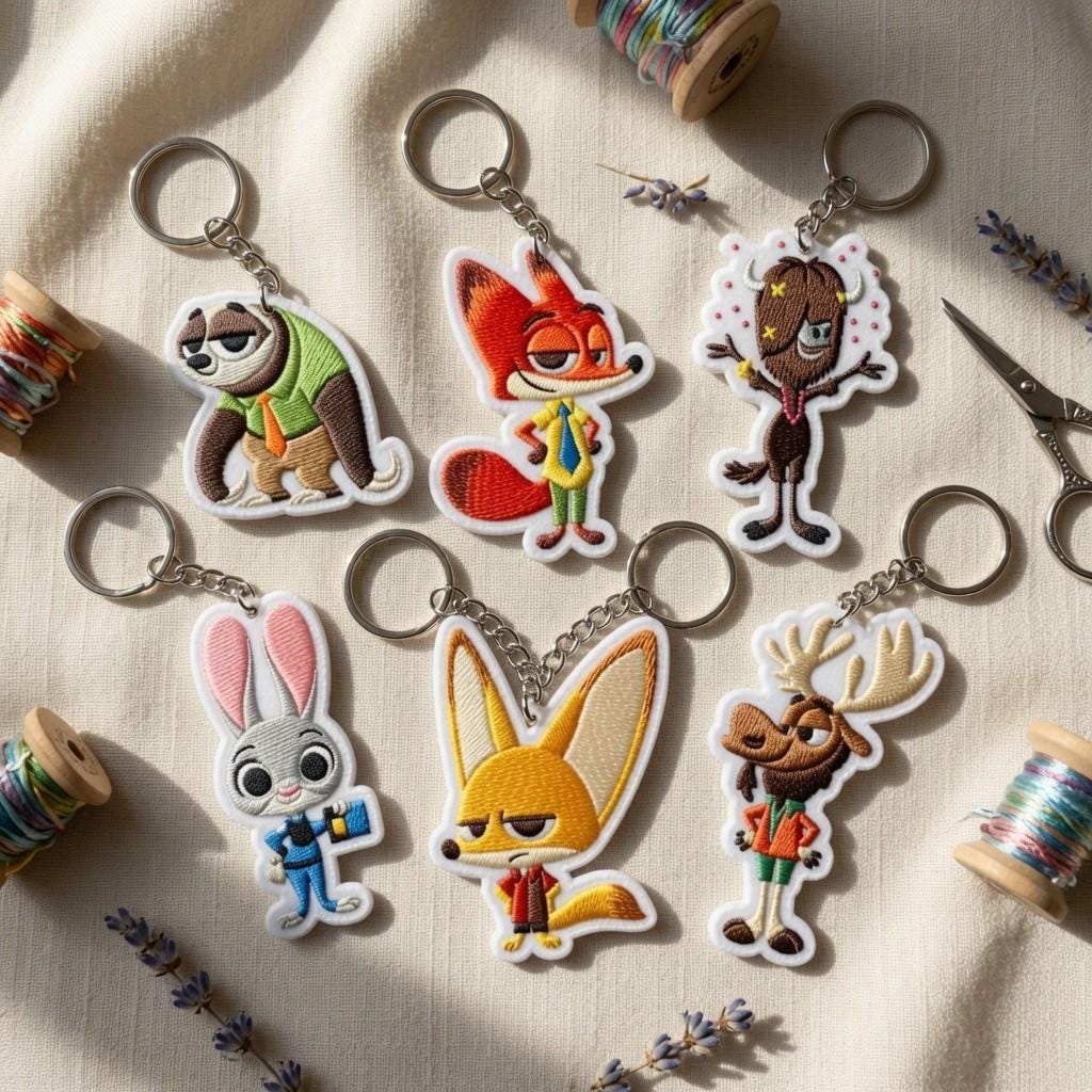 Judy Hopps Keychain - Etsy