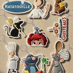 Remy ratatouille keychain - Etsy 日本
