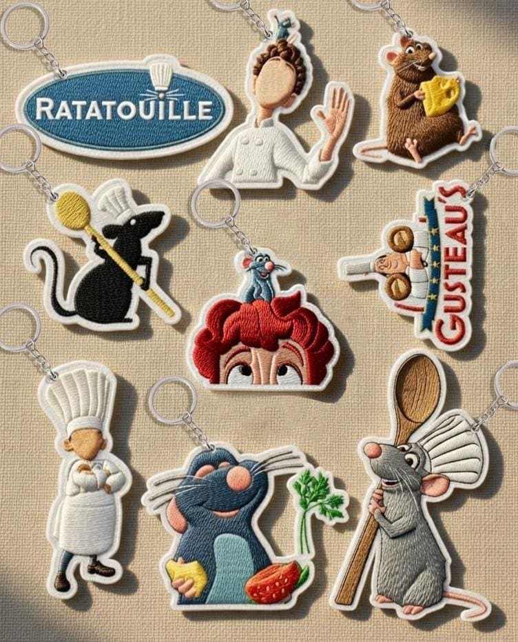 希少　レア　レミーのおいしいレストラン　キーキャップ　チャームストラップ Remy ratatouille keychain - Etsy 日本