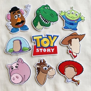 Disney Pixar Toy Story Embroidered Patches, Woody Buzz Iron on Patch, Disneyland Patch, Disney Trip Gift For Kids, Jacket Backpack Patch