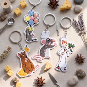 Remy ratatouille keychain - Etsy 日本