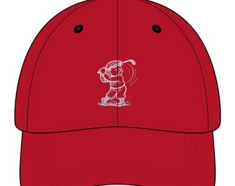 Classico berretto da golf in twill di cotone: cappello da papà rilassato