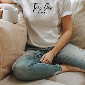 French Style T-Shirt: Elegant Parisian Tee for Women
