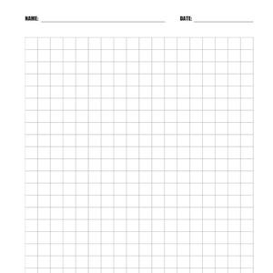 Plain Graph Paper Printables for Teachers (Bundle Pack)
