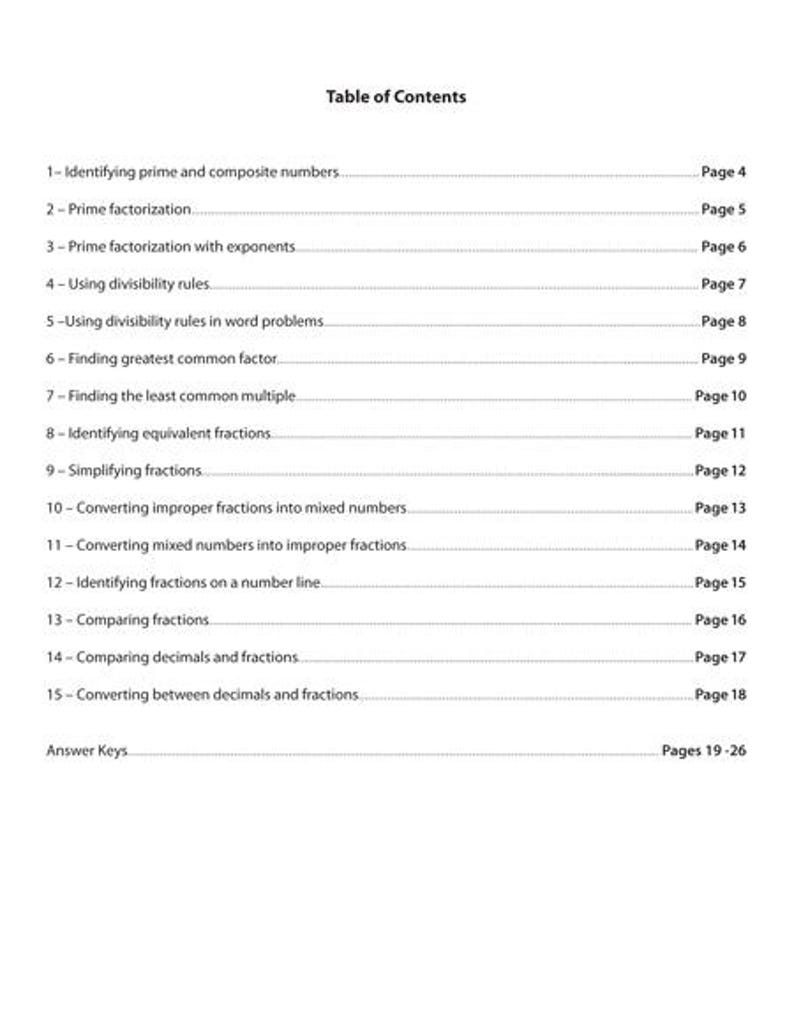 Fractions Worksheets with Riddles: Pack 1 - Concepts image 2