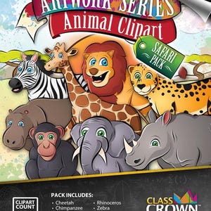 Safari Animal Clipart Bundle - Animals Clipart
