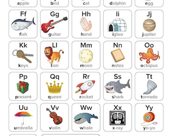 ABC Charts Printable Worksheets: Bundle Pack