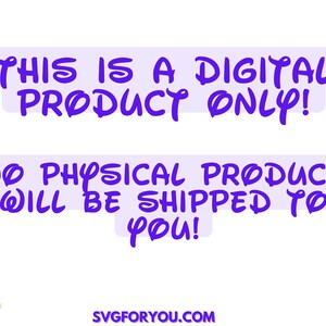 This is a digital product only! NO PHYSICAL PRODUCT WILL BE SHIPPED TO YOU!