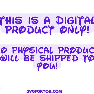 This is a digital product only! NO PHYSICAL PRODUCT WILL BE SHIPPED TO YOU!