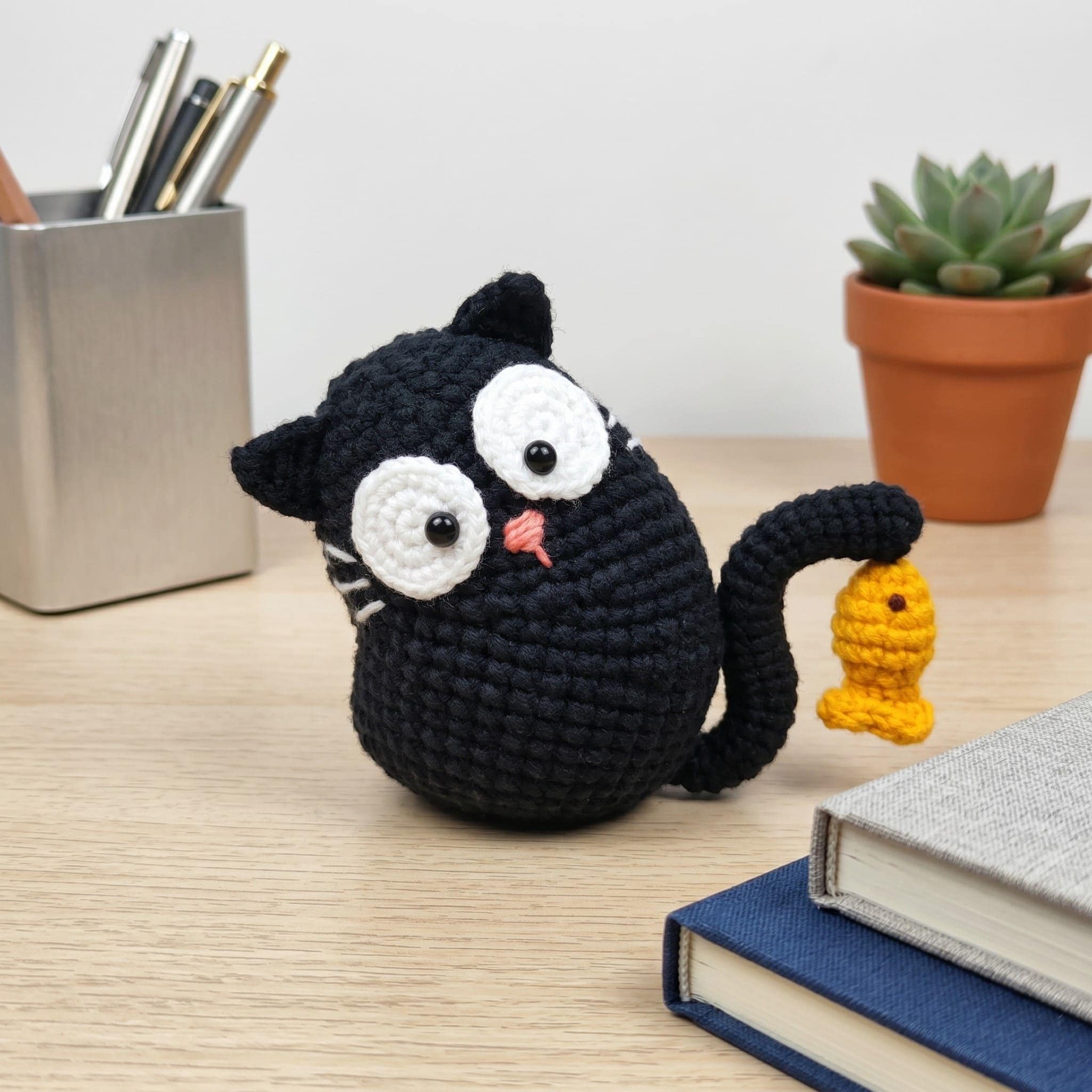 30 Black Cat Crochet Patterns for Amigurumi, Bags, Keychains, and Cozy Handmade Gifts 8 Cute Black Cat Amigurumi Kitty