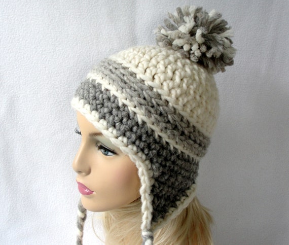 Crochet Pattern, Ear Flap Hat Pattern, Primordial Ear Flap Hat, Beanie Pattern, Ear Flap Pattern ALL SIZES Toddler, Child, Adult - Etsy Crochet Pattern, Ear Flap Hat Pattern, Primordial Ear Flap Hat, Beanie Pattern, Ear Flap Pattern ALL SIZES Toddler, Child, Adult - Etsy