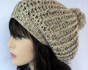 Crochet slouch hat pattern,  ALL SIZES Toddler, Child, Adult/Teen crochet slouch  beanie pattern, Manhattan Slouch  Beanie Hat Pattern,