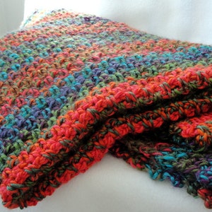 Crochet Blanket Patttern, Crochet afghan pattern, crochet throw pattern, Perennial Garden Afghan Throw