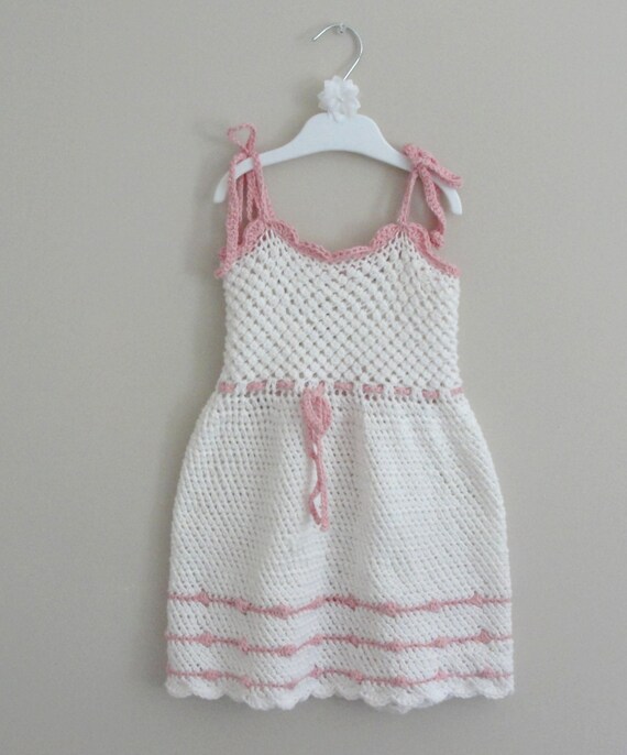 crochet short beach dress Tulip Blue Crochet Mini Dress main image 0