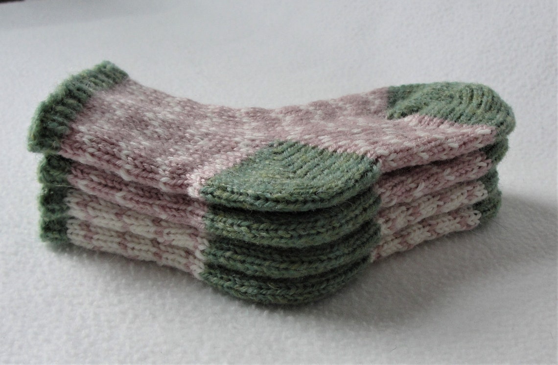 KNITTING PATTERN /ric Rak Baby Socks / Knit Sock Pattern / - Etsy