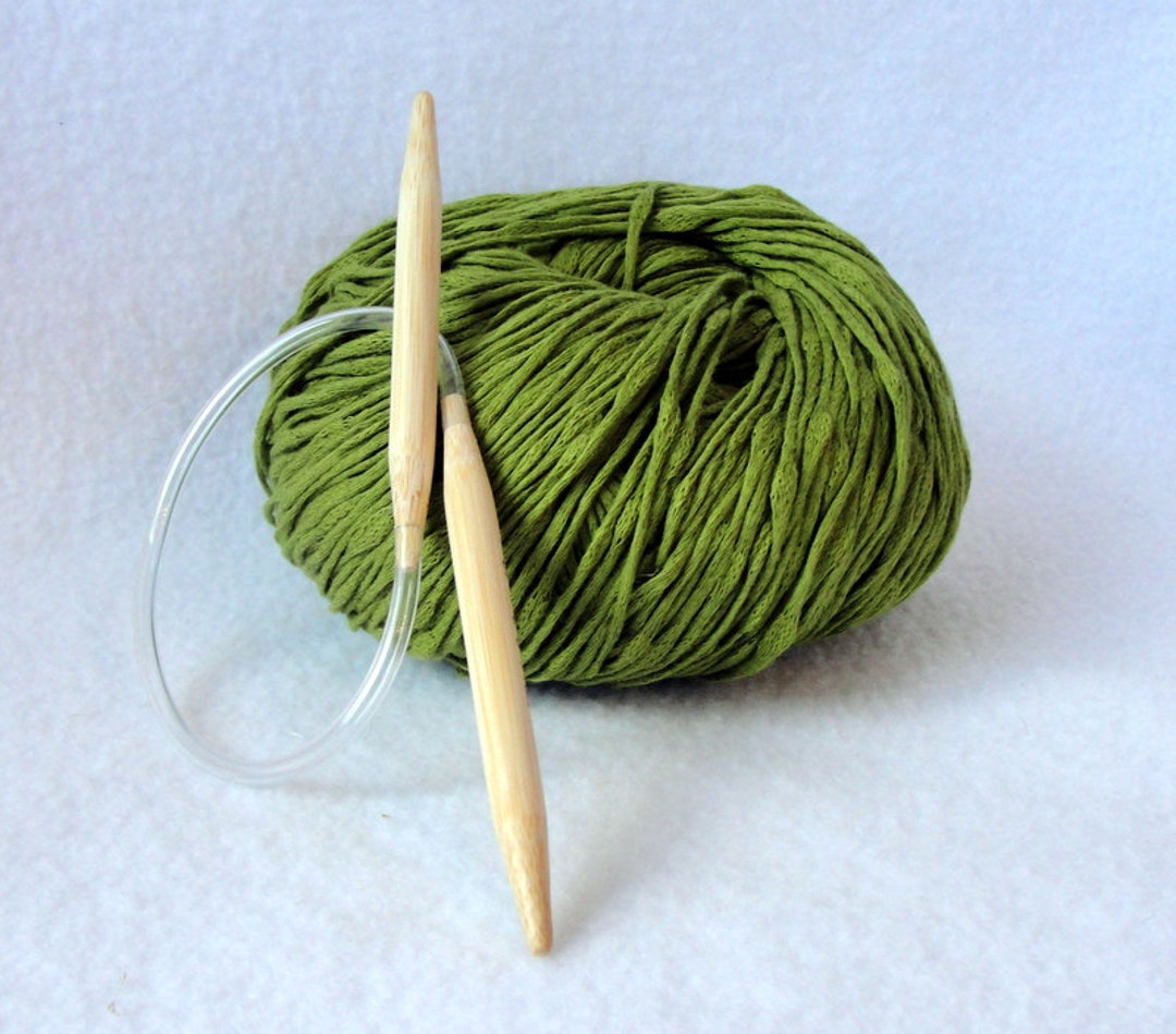 Circular Knitting Needle Size US 5/3.75mm Bamboo Knitting Etsy