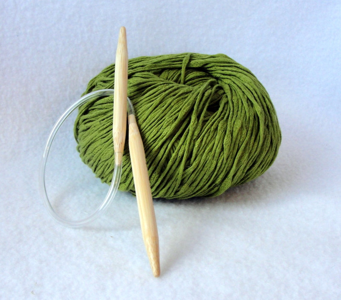 Circular Knitting Needle Size US 5/3.75mm Bamboo Knitting Etsy