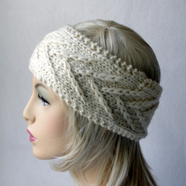 KNITTING PATTERN Nottingham Warmer pattern for adults and teens, Knit Warmer Pattern, Knit Headband pattern