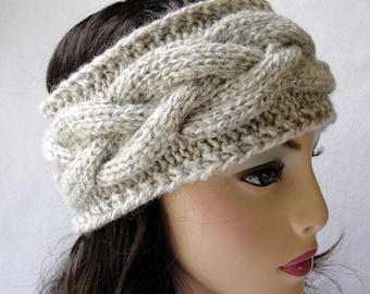 KNITTING PATTERN Sheila Warmer pattern for adults and teens, Knit Warmer Pattern, Knit Headband pattern Knit Ear Warmer