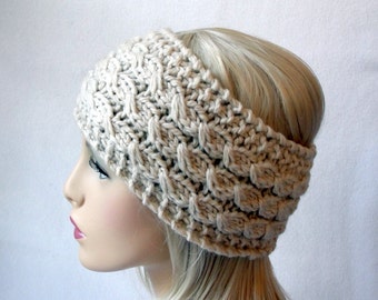 KNITTING PATTERN Bridget Warmer pattern for adults and teens, Knit Warmer Pattern, Knit Headband pattern