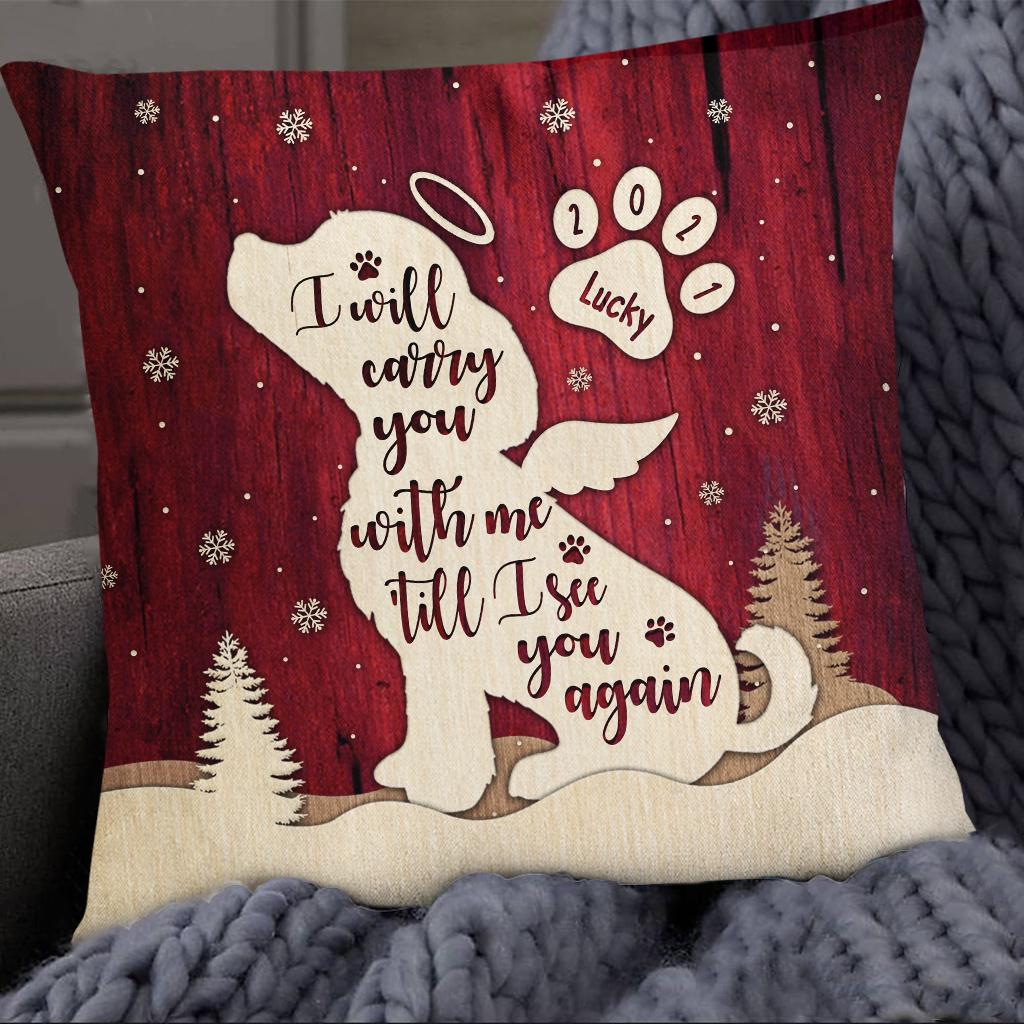 Dog Lovers - You & Me And The Dog Or Dogs Pillow Or Cover | Custom