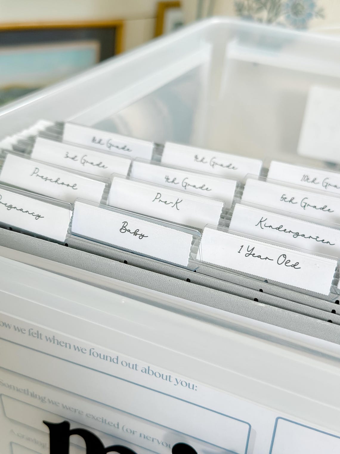 DIY Ready- Through the Years Memory Kit - Etsy