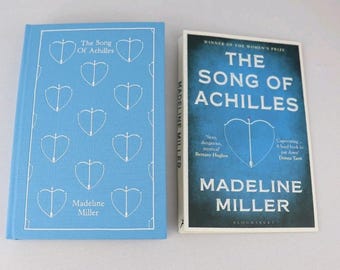 The Song of Achilles Madeline Miller Bloomsbury Handmade Custom Clothbound