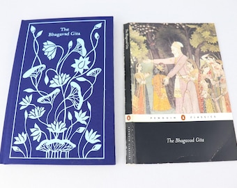 The Bhagavad Gita Juan Mascaro Classics Handmade Rebound Custom Clothbound