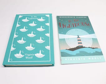 To The Lighthouse Virginia Woolf Hardback Handmade Rebound Custom Clothbound