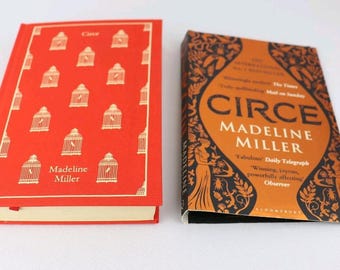 Circe Madeline Miller Bloomsbury Hardback Handmade Rebound Custom Clothbound