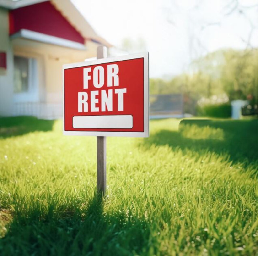 Caopy Rental Sign Example Customizable Coroplast Yard Sign for Real Estate, Rentals, Open Houses ...