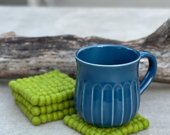 Posavasos de fieltro para té, juego de posavasos para bebidas, decoración del hogar y más