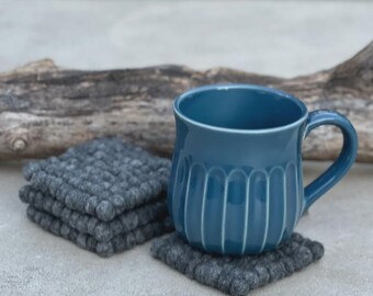 Posavasos de fieltro para té, juego de posavasos para bebidas, decoración del hogar y más