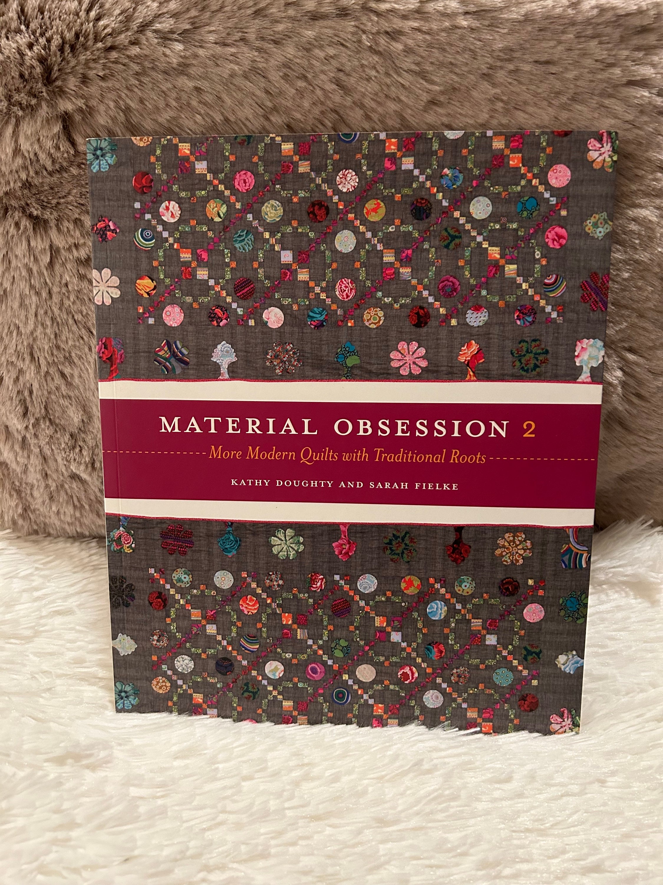 洋書 Material Obsession Two Material Obsession 2: More Modern Quilts With Traditional Roots - Etsy